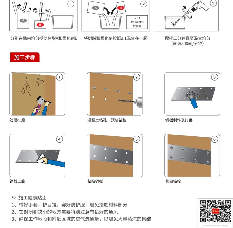 包钢东港粘钢加固施工过程